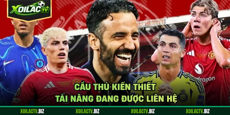 Cầu thủ kiến thiết tài năng đang được liên hệ