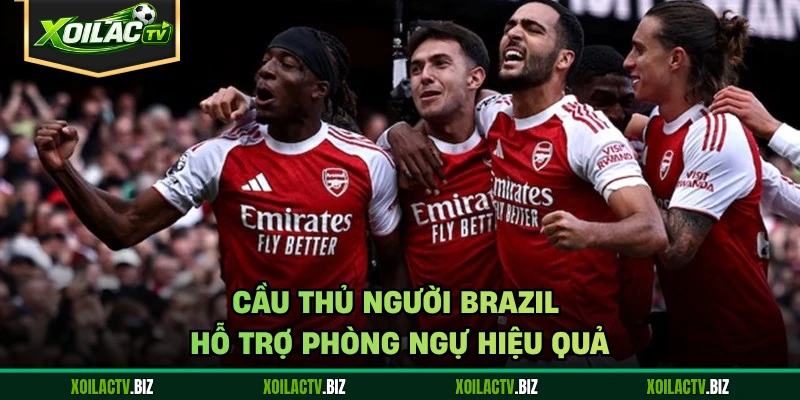 Cầu thủ người Brazil hỗ trợ phòng ngự hiệu quả