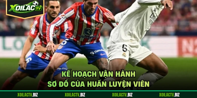 Kế hoạch vận hành sơ đồ của huấn luyện viên