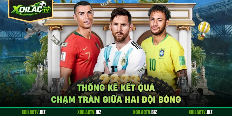 Thống kê kết quả chạm trán giữa hai đội bóng
