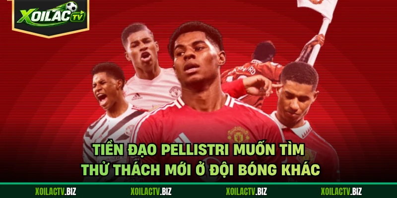 Tiền đạo Pellistri muốn tìm thử thách mới ở đội bóng khácTiền đạo Pellistri muốn tìm thử thách mới ở đội bóng khác