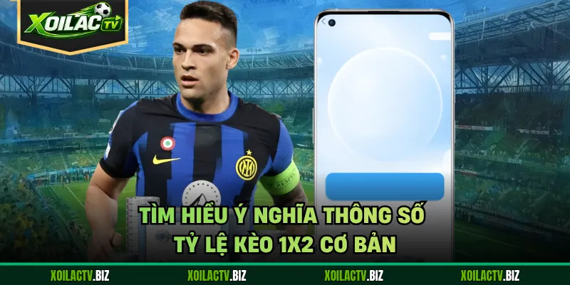 Tìm hiểu ý nghĩa thông số tỷ lệ kèo 1x2 cơ bản