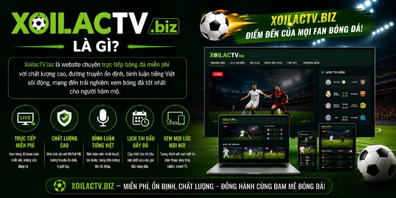 Xoilac TV Website xem bóng đá trực tuyến